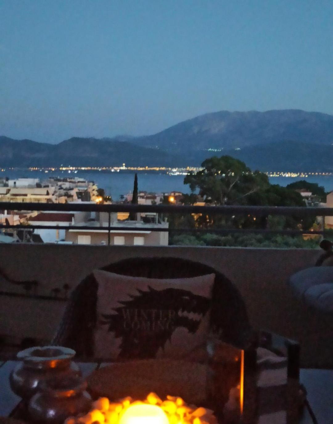 Penthouse Lejlighed Nafpaktos Eksteriør billede