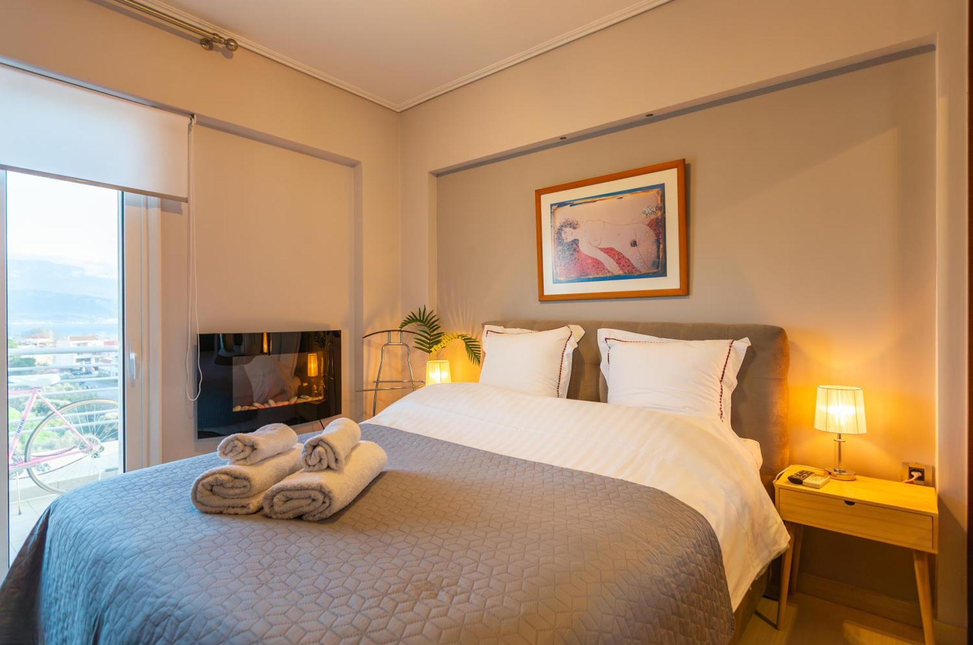 Penthouse Lejlighed Nafpaktos Eksteriør billede