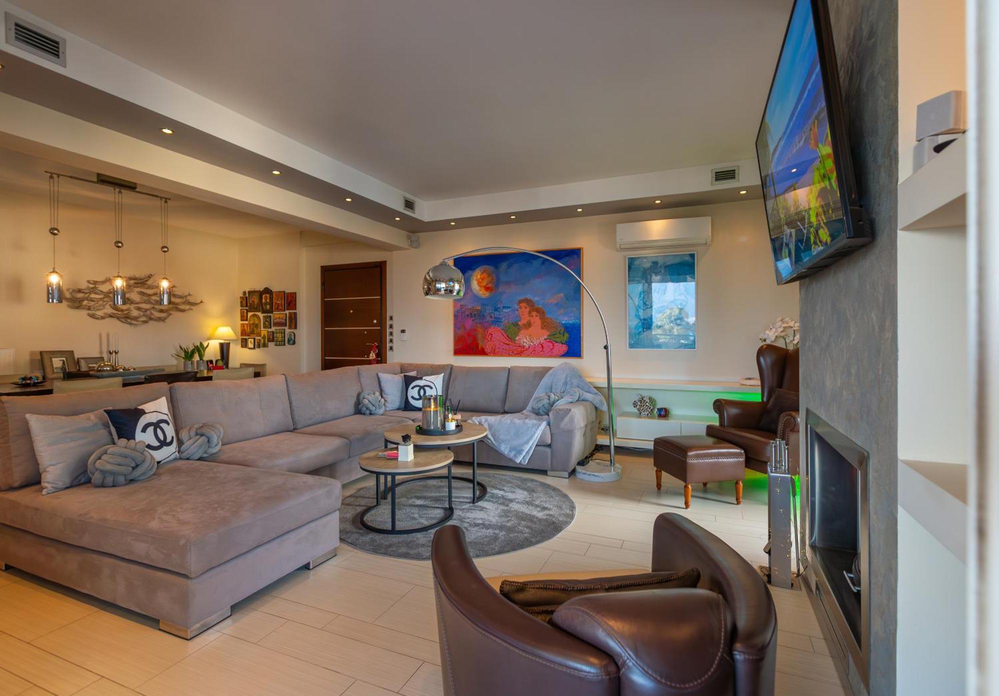 Penthouse Lejlighed Nafpaktos Eksteriør billede